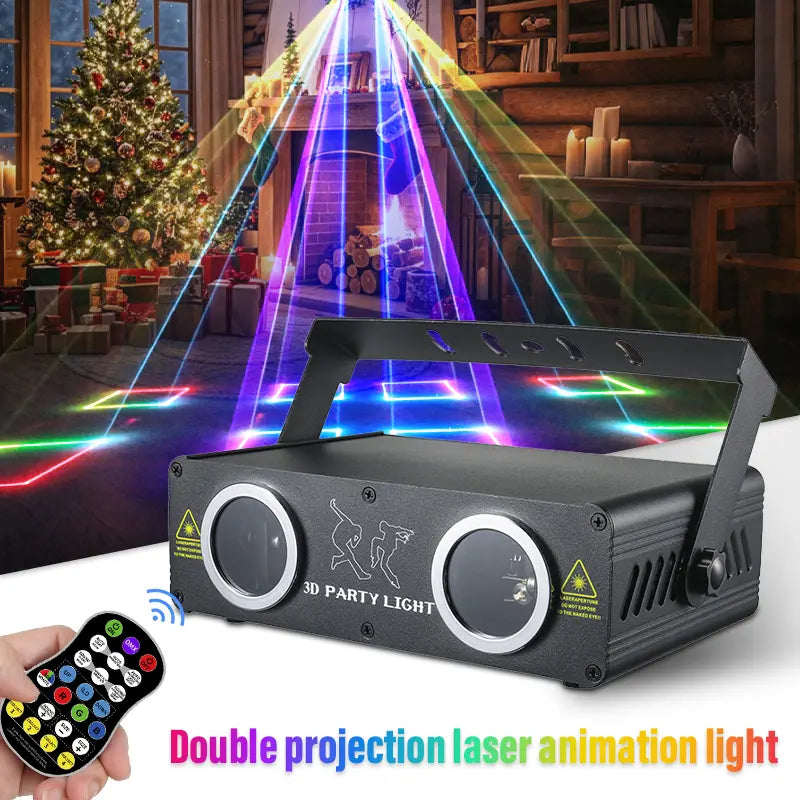 iOS/Android APP animation full color laser light