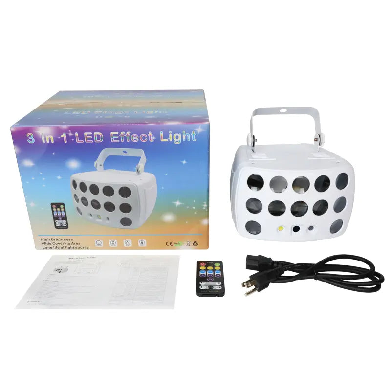 5 in 1 RGB Strobe Laser Light-B23