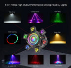 New Six-arm Mirror Effect Moving Head Light-E9