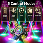 New Six-arm Mirror Effect Moving Head Light-E9