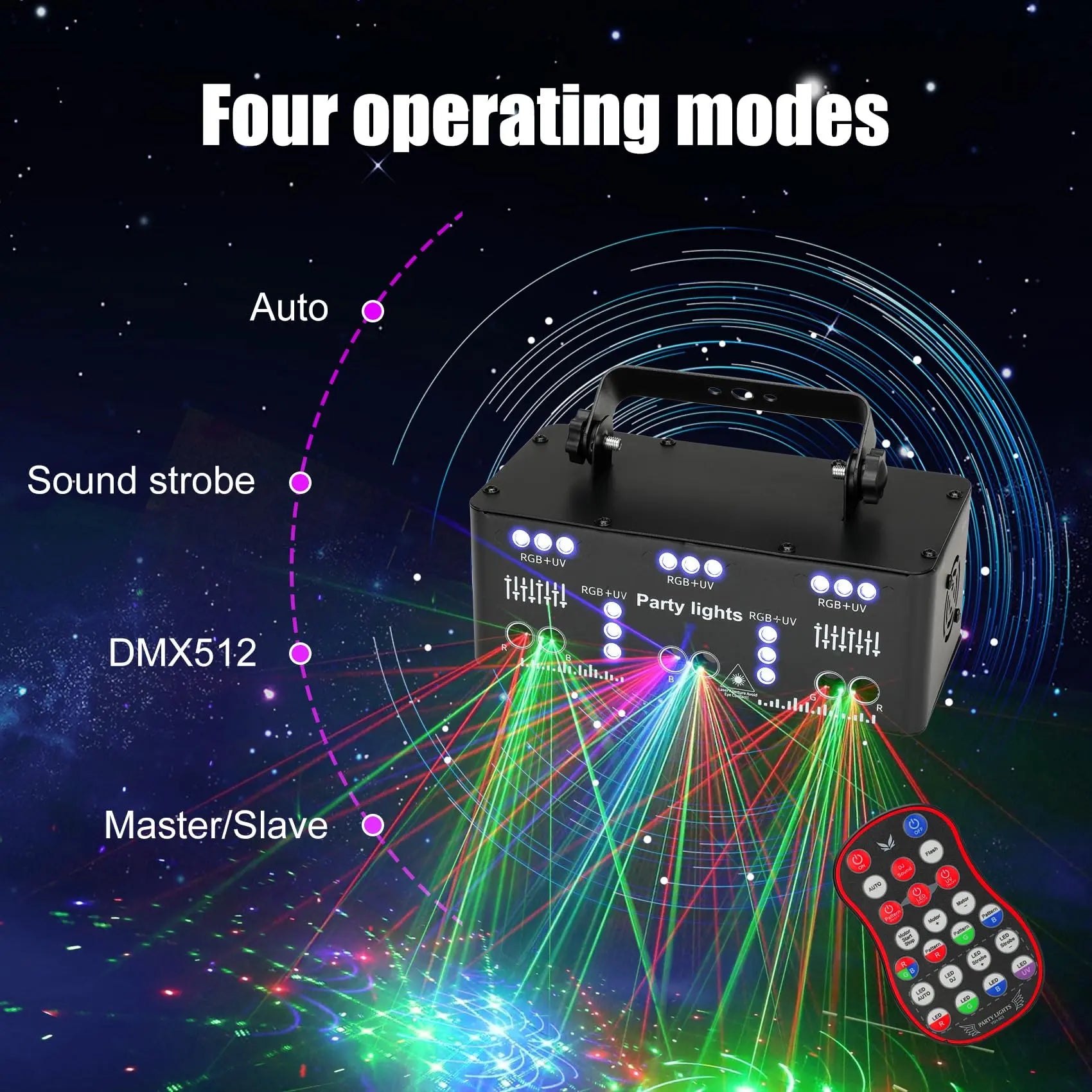 21 holes 4 in 1 RGB disco laser light-B5