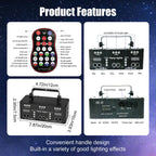 21 holes 4 in 1 RGB disco laser light-B5