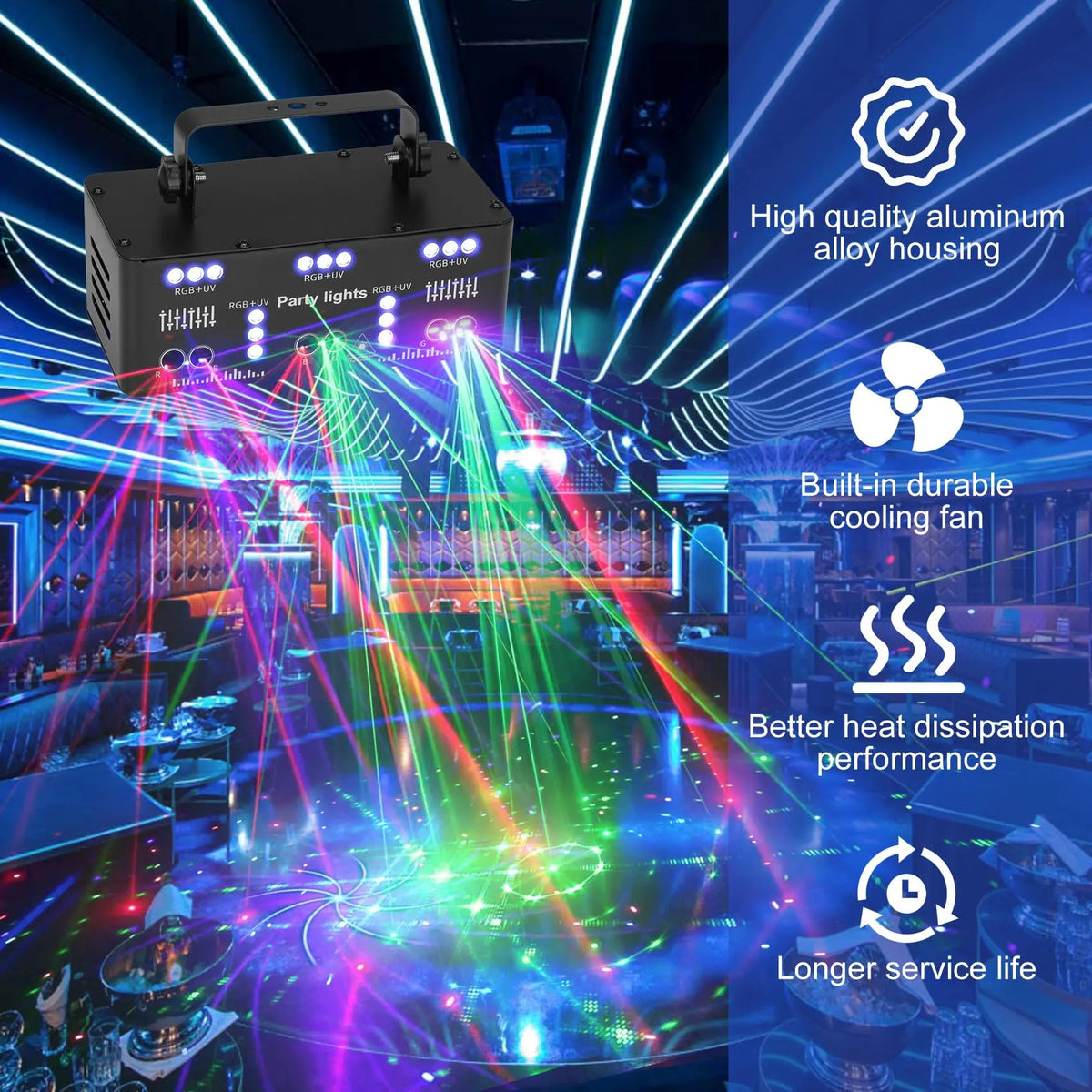 21 holes 4 in 1 RGB disco laser light-B5