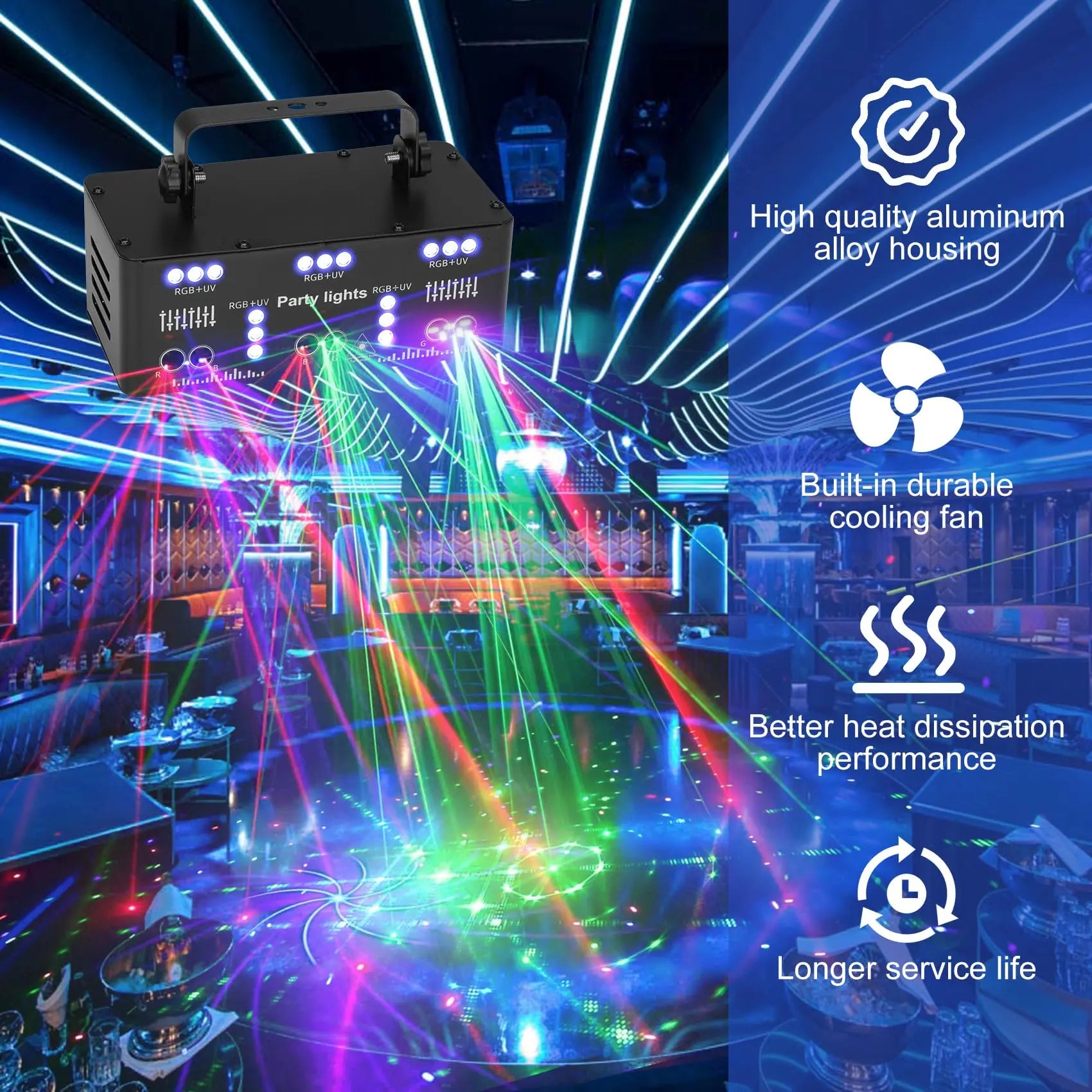 21 holes 4 in 1 RGB disco laser light-B5