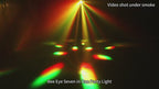 M5 World Windows 7-in-1 Laserlicht | 15W RGB DMX512 Bühnen-Partylichter – Luzshow