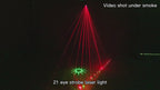 M3 21-Loch 4-in-1 RGB-Disco-Laserlicht | 15W RGBW+UV 125 Muster DMX512 Bühnenlicht - Luzshow