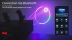 F38 DIY App Dibujo Luz Láser | 35W 2W 7 Colores APP Remoto DMX512 34ch Activado por Sonido