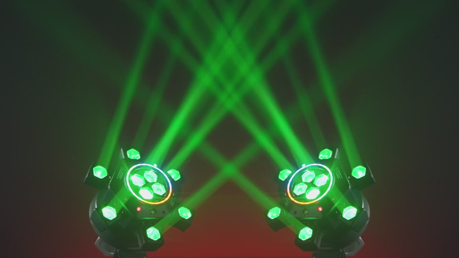 B2 6-Arm King Kong Laserlicht | 150W RGBW DMX512 Bühnen Party Licht - Luzshow