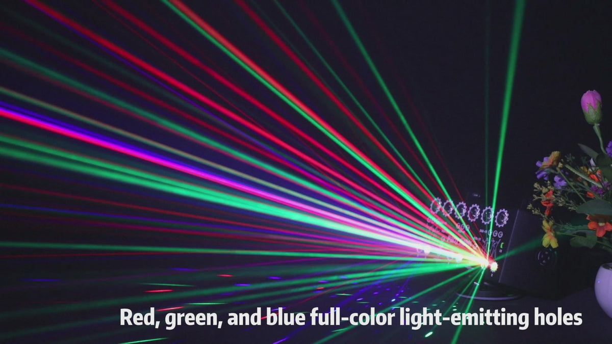 RGB Disco Laser Light 27 Eye | Luzshow M4